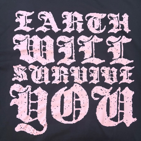 JEFF ROSENSTOCK HELLMODE "Earth Will Survive You" Exclusive Tour T-shirt, XXL - Picture 7 of 9